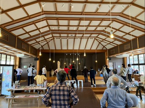 現役隊員の紹介（体操教室の実施）