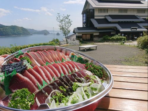 このカツオを一度食べに来てほしい！