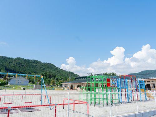 広い園庭