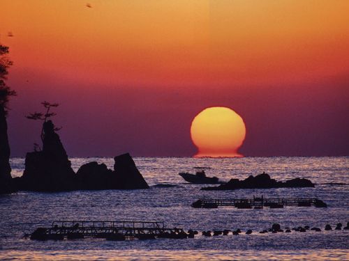 だるま夕日