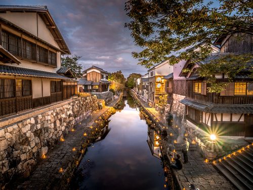 10月開催・八幡堀まつり（観光物産協会主催）