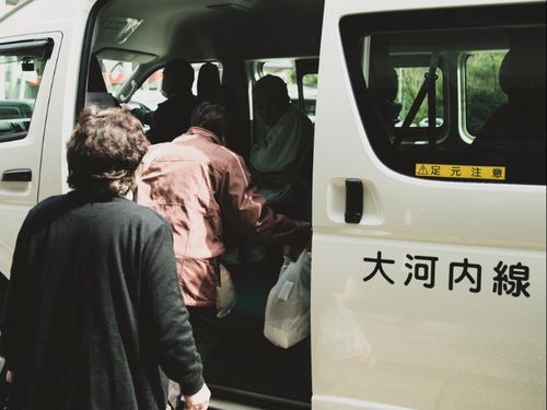 村営バス運行の様子