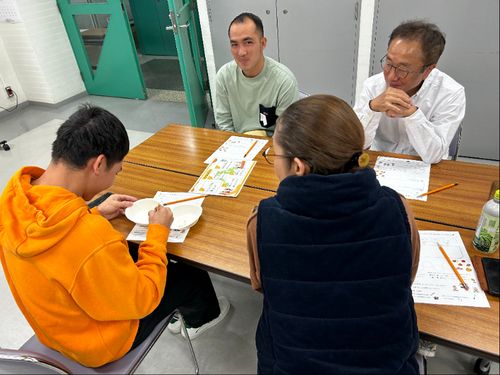 現在、東彼杵町、川棚町、波佐見町3町合同で行う日本語教室の様子①