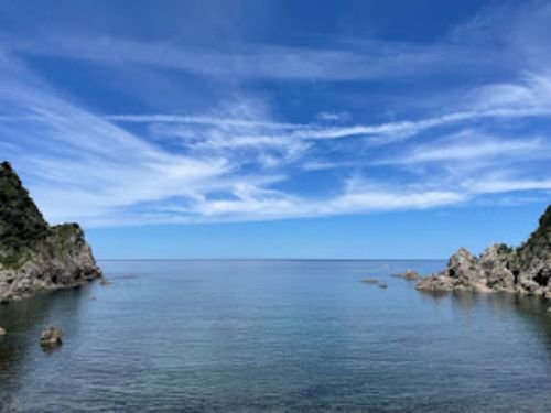 日本海の景色に癒やされるも良し