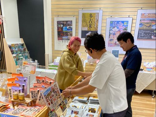 全国観光情報PRコーナー（東京都新宿区）での出店の様子
