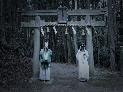 天乃石立神社のコスプレ写真（刀剣乱舞　石切丸）