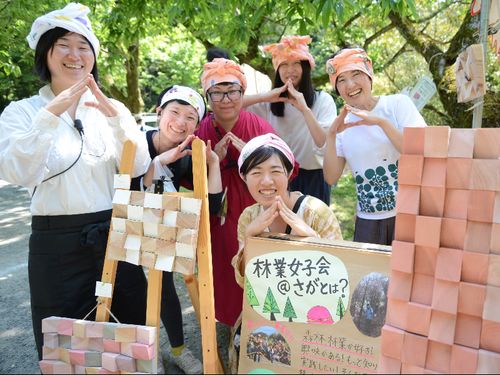 協力隊時代から続けている「林業女子会＠さが」
