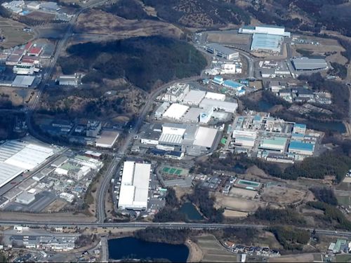 多くの企業が集まる勝央工業団地