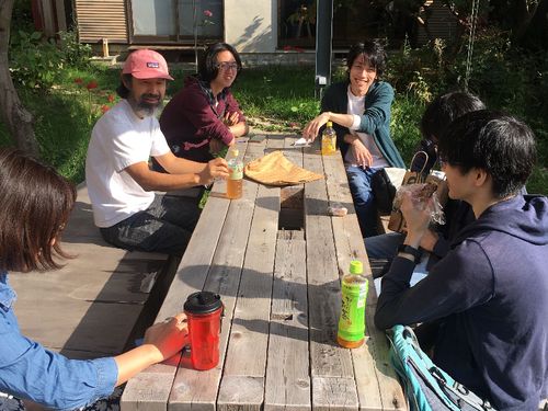 歩いて30秒でこんなリフレッシュ場所が！