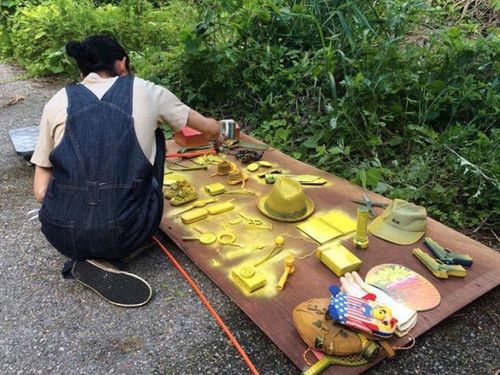 会期前には、作家や地元住民と交流しながら作品制作に携わることもできます。