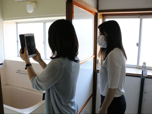 実際のオンライン内覧の様子