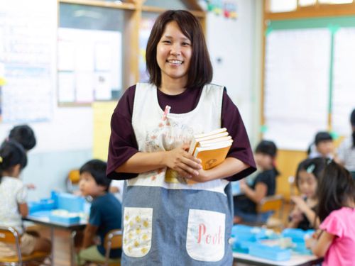 姉妹園では対話を大切にし、先生同士や園長先生とも近い距離感