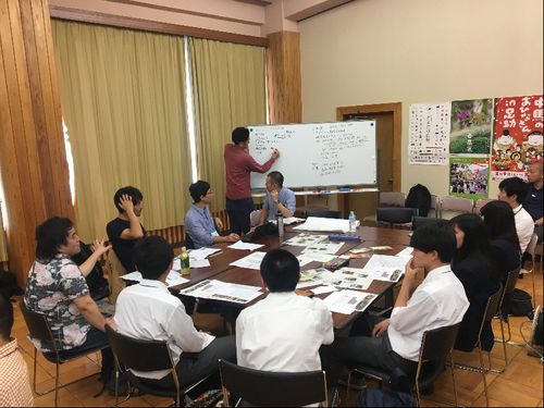 昨年度開催した「まちやどスクール」の様子