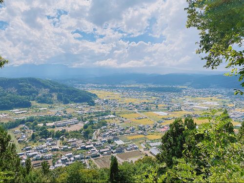 佐久の五稜郭からの眺め