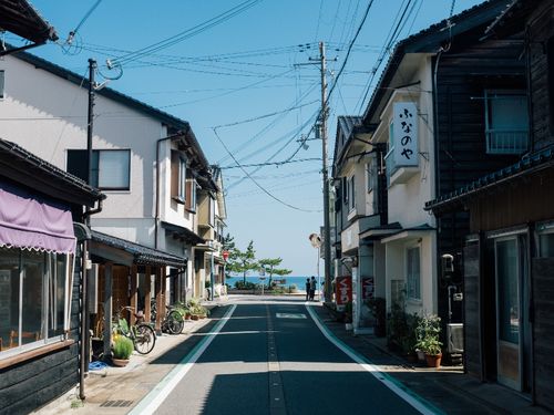 海のそばにギュッとつまったまち、竹野