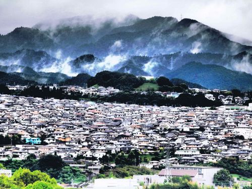 住宅地の様子