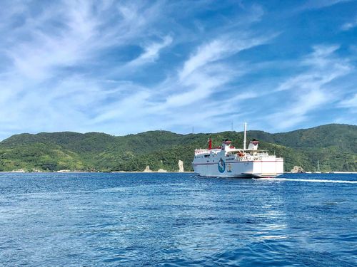 隠岐と本土とをつなぐフェリー