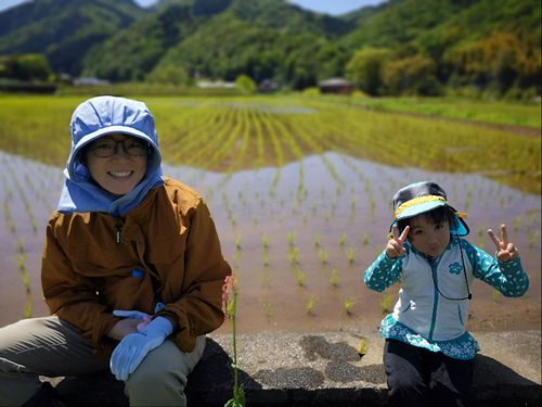 一緒に農作業をやると、楽しいんです。