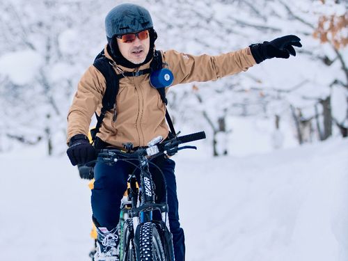 北国、中川町は冬こそが最も魅力的。ＭＴＢも冬タイヤで楽しんじゃいます