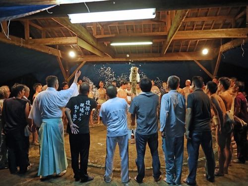 地域行事　野坂神社奉納相撲（高瀬区）