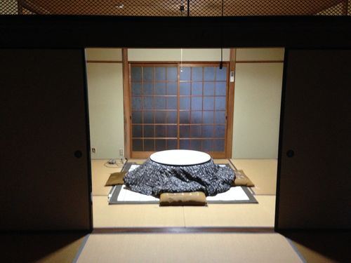 今働いているところはコタツ有りです。