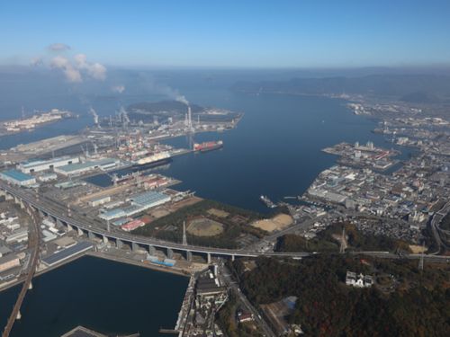 大企業の工業地帯