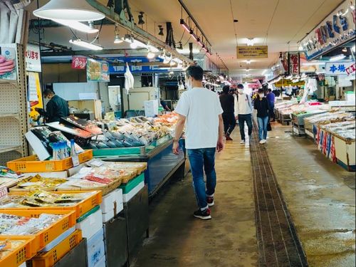 海産物を使ってみんなで商品をつくろう♪