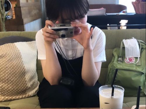 フィルムカメラを持ってカフェ巡り！小指！！！！