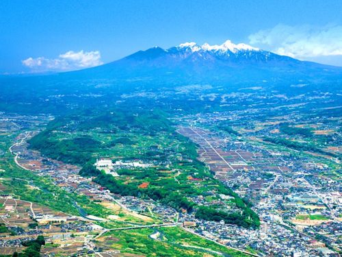 韮崎市からの八ヶ岳