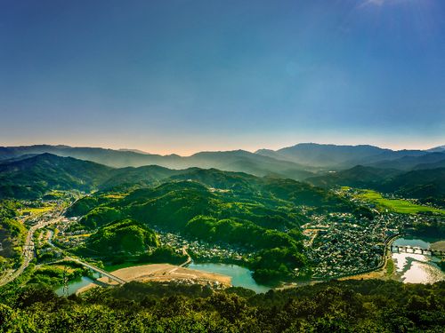 大洲市の風景