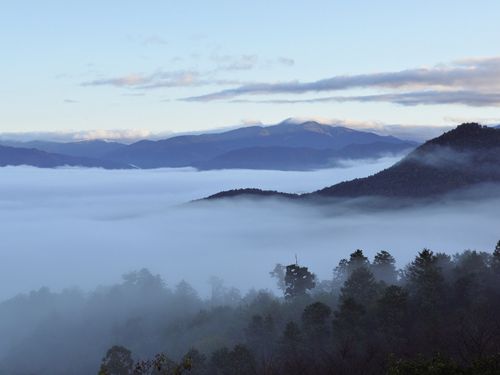 多良木町にある山からの雲海