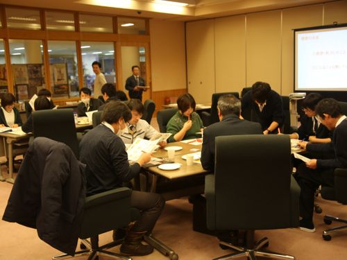 総合計画(まちづくりの計画)についての話し合い
