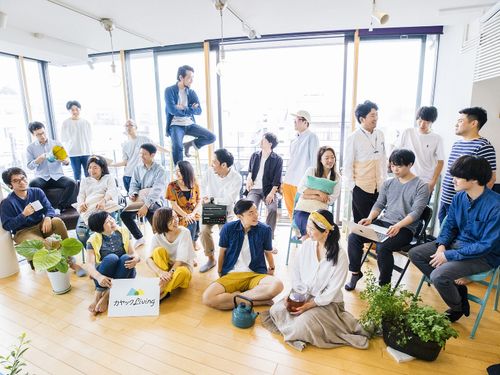カヤックLivingのメンバー。みなさんにお会いできるのを楽しみにお待ちしています！