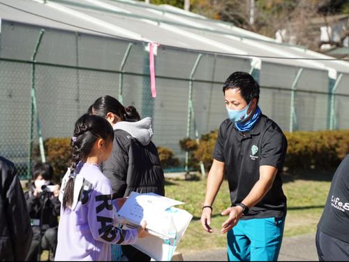 彼が主催した「岩泉グラベルチャレンジ」にて