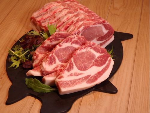 地元の特産品として有名な四万十ポーク