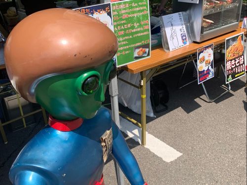 活動仲間のひとり、宇宙人の正太郎です。