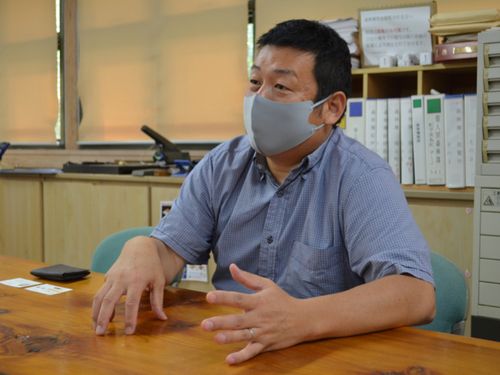 担当いただく森林組合おわせの川端将文さん