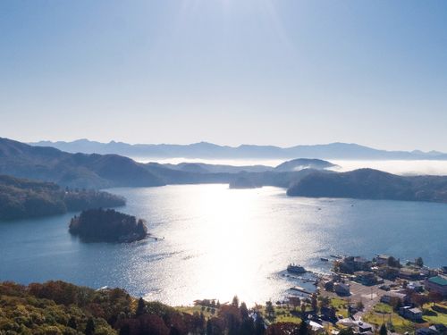 別荘地としても利用される野尻湖周辺