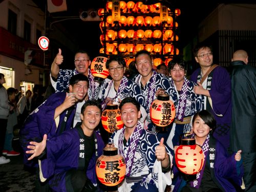 福島県二本松市 小浜紋付祭り