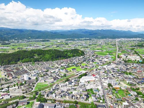南国市の空撮