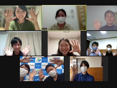 「コトトーク！」過去のイベントの様子です！オンラインでみんなでおしゃべりをしました！