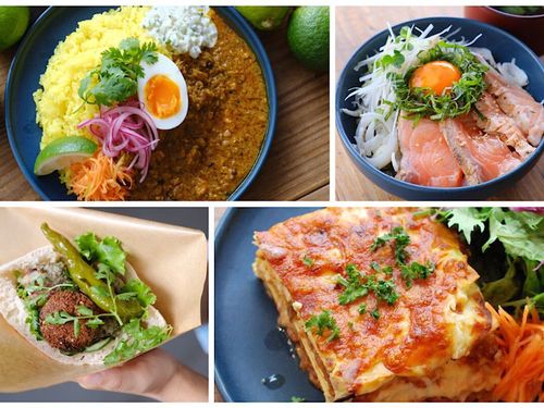 毎週スタッフや市内の飲食店の方々とメニューを考え提供しています