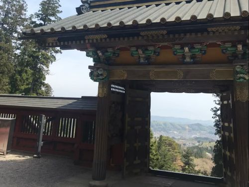 眺めのとても良い妙義神社