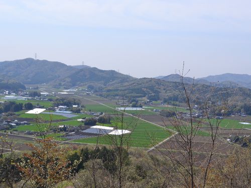 益子町の遠景です。