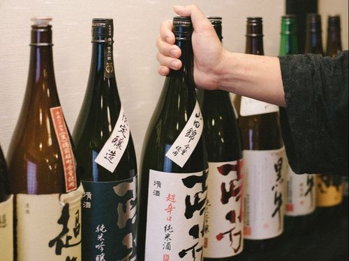 民宿わかたけの自慢の地酒たち