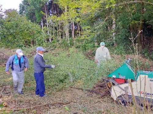 地域の皆さんによる竹林環境整備