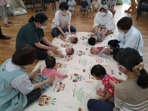乳幼児の親子の交流の場をつくりたい！