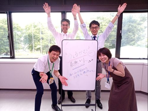 市のみなさんは、教育に熱くて、めっちゃあたたかい！！