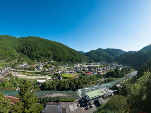馬路村前景