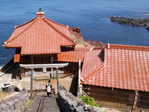 日本海の絶景が目の前に広がります！島ならではの文化が迎えてくれます！
